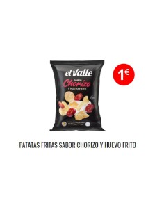PATATA LISA CHORIZO/HUEVO FR. 1,20 12x90 G.