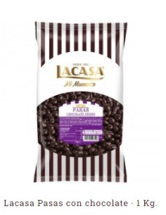 PASAS CON CHOCOLATE 3x1KG.