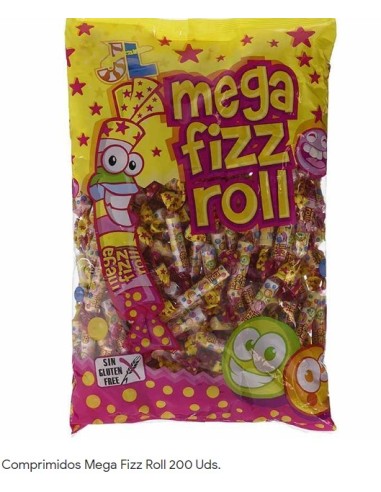 MEGA FIZZ ROLL 8x200