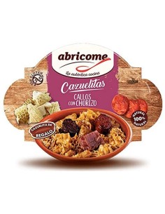 CAZ. CALLOS CON CHORIZO ABRICOME 8x415 GRS