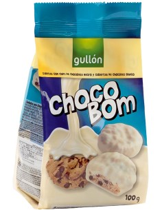 CHOCOBOM BLANCO GULLON 12x100 GRS