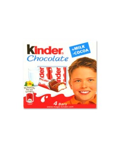 KINDER CHOCOLATE T.4x20