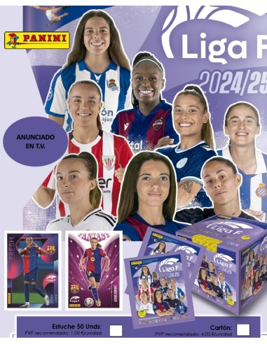 CROMOS LIGA FEMENINA 24/25  8x50