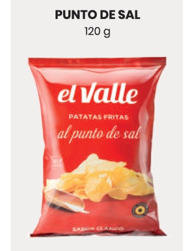 PATATA FRITA PUNTO DE SAL 10x120 G.