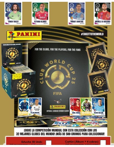 CROMOS FIFA CLUB WORLD CUP 2025 30x50