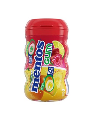 GUM MENTOS RED FRUIT-LIME 12x10