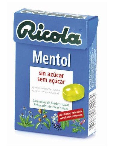 RICOLA CARAMELO MENTOL 6x20
