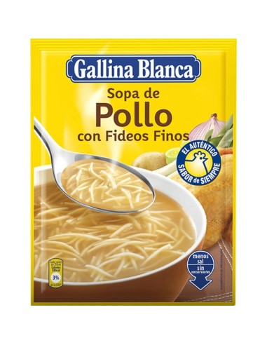 SOPAS POLLO CON FIDEOS FINOS G.B. 24 U.