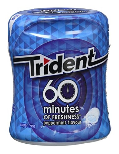 TRIDENT 60 MIN. BOTE MENTA 6x6