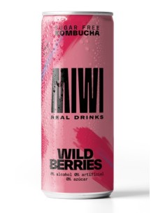 MIWI KOMBUCHA WILD BERRY 12x250 ML