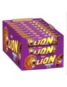 LION BROWNIE 24 UNID. 40 GRS.