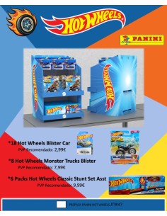 EXPOSITOR SOBREMESA HOT WHEELS