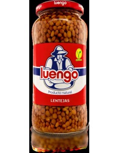 LENTEJA COCIDA LUENGO 12x570 G