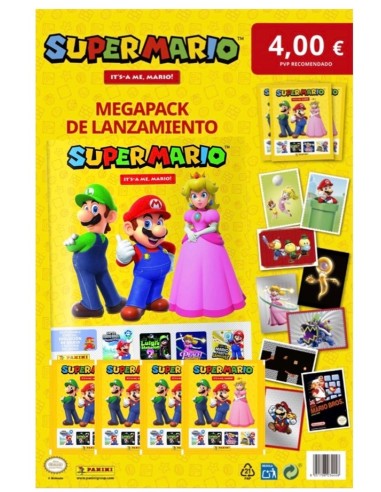 CROMOS SUPER MARIO-2  20x50