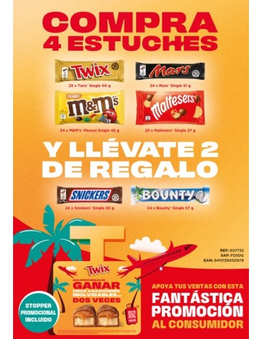LOTE TWIX 4 + 2