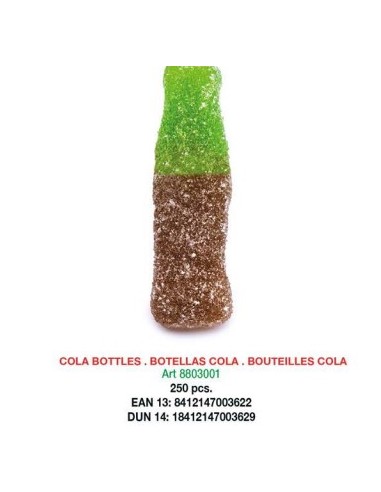 BOTELLAS AZUCAR WINKEYS 6x250