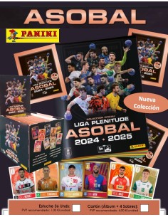 CROMOS LIGA ASOBAL 24/25  30x36