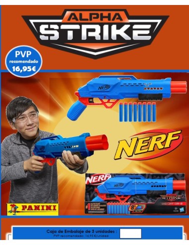 SOBRES 3D NERF ALPHA STRIKE BIG CAT 3U.