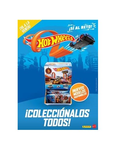 SOBRES 3D HOT WHEELS SERIE-3  2x24