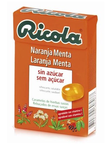 RICOLA CARAMELO NARANJA 6x20
