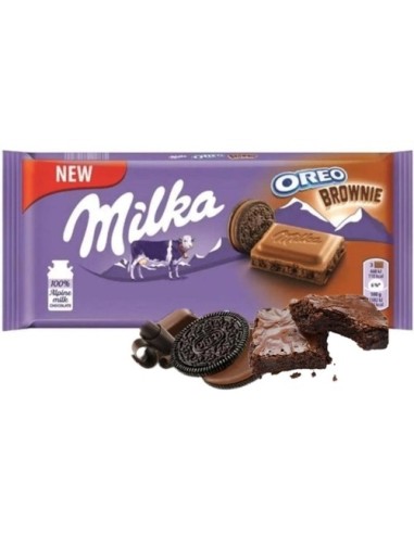 TABLETA MILKA OREO-BROWNIE 22x100 G
