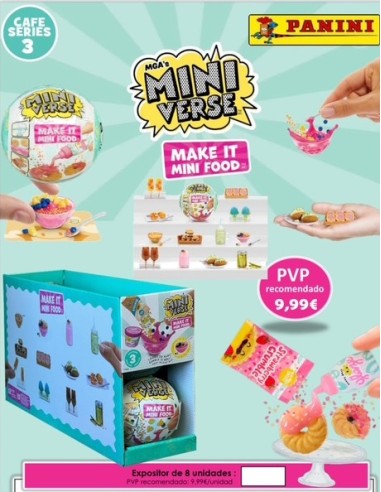 MINIVERSE CAFE SERIE 3  8 U