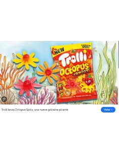 PULPOS SPICY 100 GRS. TROLLI 8x16