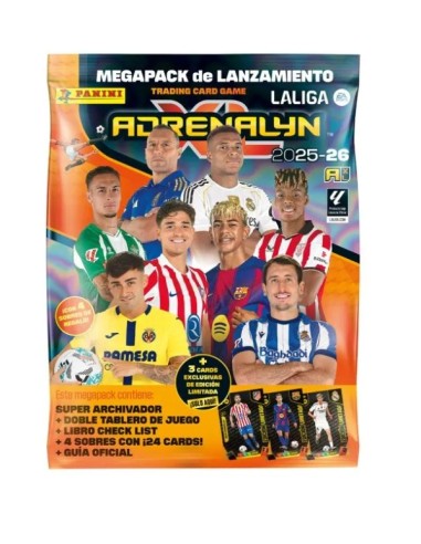 MEGA PACK ADRENALYN LIGA 25/26 14U