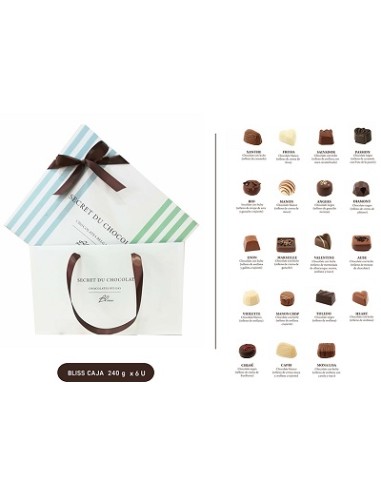 BLISS CHOCOLATES 6x245 G