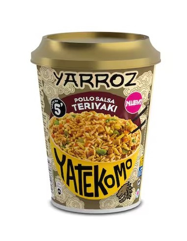YARROZ POLLO TERIYAKY CUP 8U.