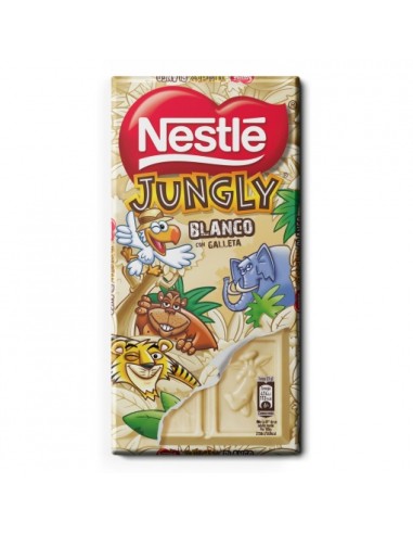 TABLETA JUNGLY WHITE 18x125 GRS.