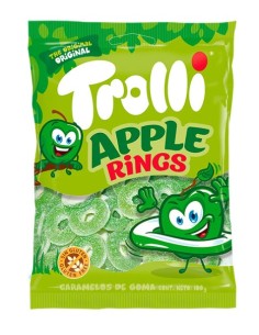 APPLE RINGS 100 GRS TROLLI 8x16