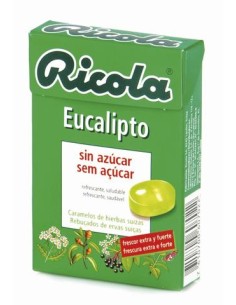 RICOLA CARAMELO EUCALIPTO 6x20