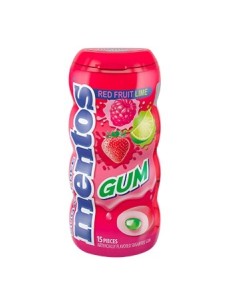GUM MENTOS FRESA 12x10