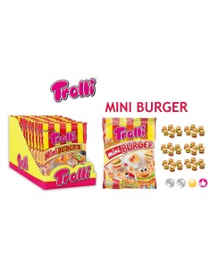 BURGUER MINI 50 GRS. TROLLI 10 U.