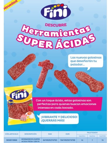 HERRAMIENTA SUPER AC. FINI 12x1KG