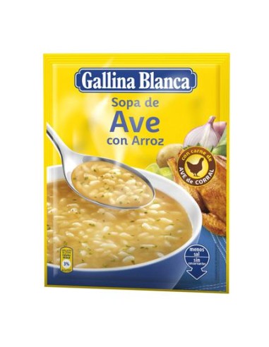 SOPAS AVE CON ARROZ G.B. 24 U.