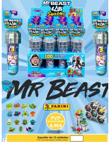 SOBRES 3D MR BEAST SINGLE TUBE 12 U.