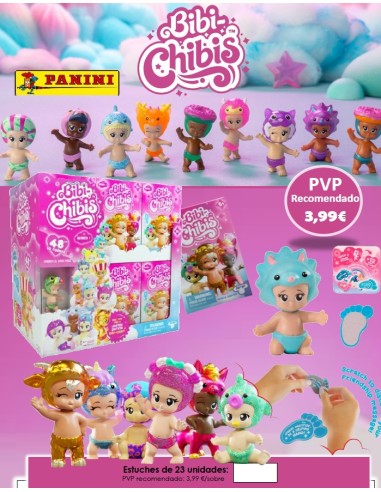 SOBRES 3D BIBI CHIBIS 23 U