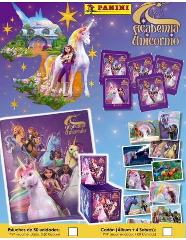 CROMOS UNICORN ACADEMY 20x50