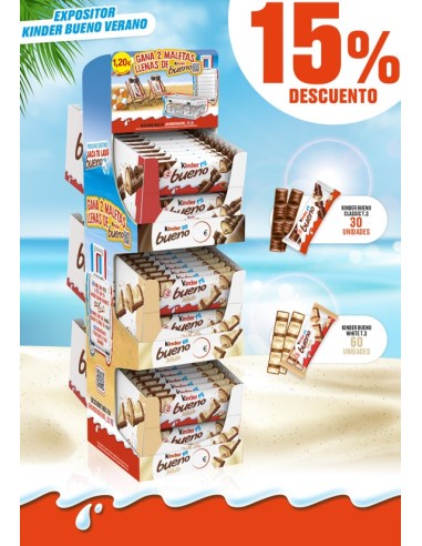 EXPOSITOR KINDER BUENO VERANO 90 U