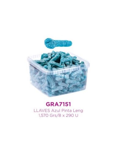 LLAVES INGLESAS AZUL PINTA LENGUAS 8x290