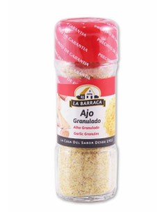 T/CRISTAL BARRACA AJO GRANO 10U.