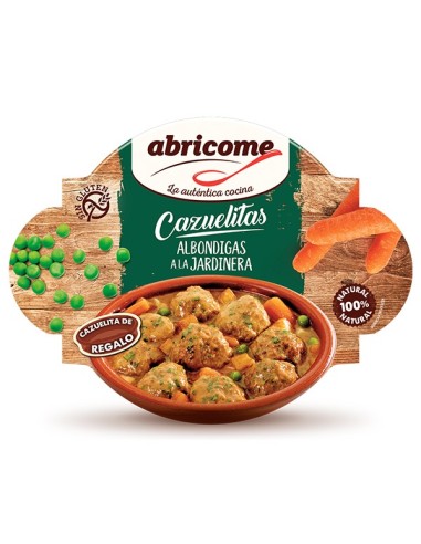 CAZ. ALBONDIGAS JARDINERA ABRICOME 8x415 GRS