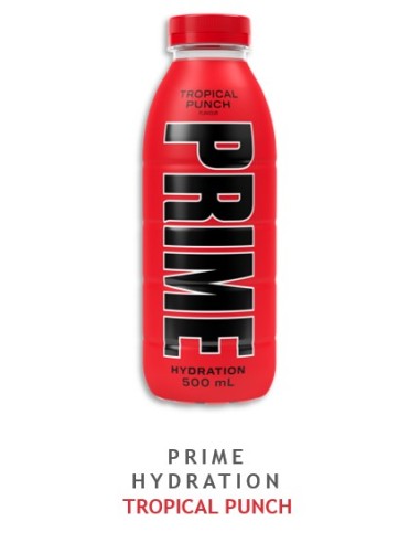 PRIME ISOTÓNICA TROPICAL PUNCH 12x500 ML.