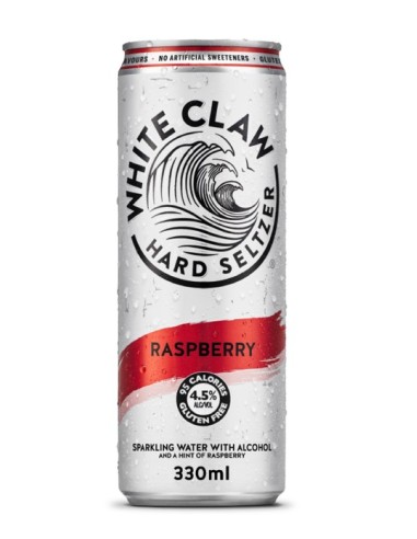 WHITE CLAW RASPBERRY 12x330 ML.