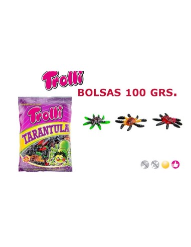 TARANTULAS 100 GRS. TROLLI 8x16