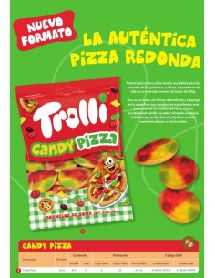 PIZZA MINI 100 GRS. TROLLI 8x16