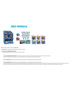 EXPOSITOR SOBREMESA HOT WHEELS