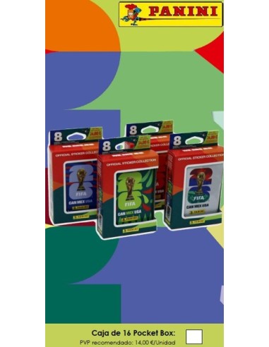 POCKET TIN WORLD CUP 2026 4x4